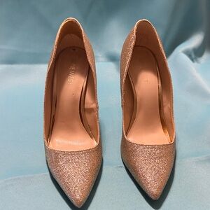 Nine West Women's Sparkling Heels - Rose Gold